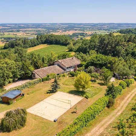 Ferienhaus Les Hauts De Jeanvert - De Charme - Piscine -